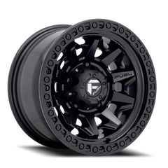 Fuel Covert D694 17x9 -12 6x139.7mm 106.1mm Matte Black