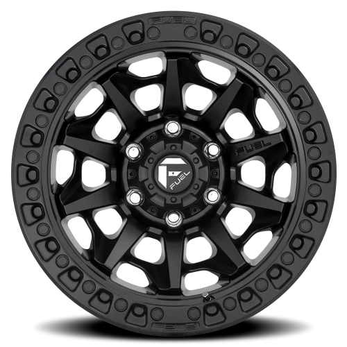 Fuel Covert D694 18x9 -12 6x135mm 87.1mm Matte Black