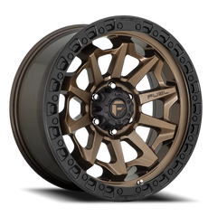 Fuel Covert D696 20x9 +1 8x170mm 125.12mm Matte Bronze Black Bead Ring