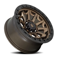 Fuel Covert D696 20x9 +1 8x165.1mm 125.22mm Matte Bronze Black Bead Ring