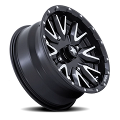 MSA Creed M49 MBM 15x7 +10 4x110mm 86mm Matte Black Machined