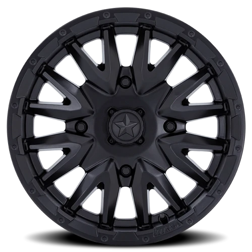 MSA Creed M49 MB 15x7 +10 4x110mm 86mm Matte Black