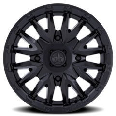 MSA Creed M49 MB 16x7 +10 4x110mm 86mm Matte Black