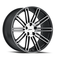 TSW Crowthorne GY 18x9.5 +35 5x120mm 76.1mm Matte Gunmetal Matte Machined Face