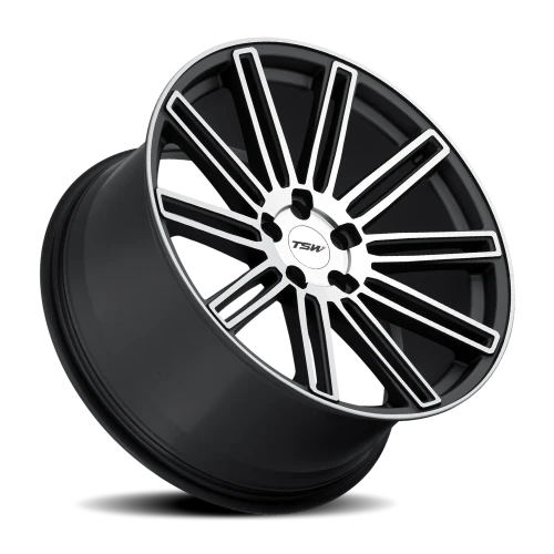TSW Crowthorne GY 18x9.5 +35 5x120mm 76.1mm Matte Gunmetal Matte Machined Face