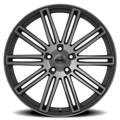 TSW Crowthorne GY 18x9.5 +35 5x120mm 76.1mm Matte Gunmetal Matte Machined Face