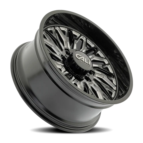 Cali Offroad Crusher 9118BM 22x10 -19 8x165.1mm 130.8mm Gloss Black Milled