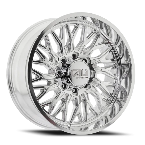 Cali Offroad Crusher 9118P 22x10 -19 8x180mm 124.1mm Polished