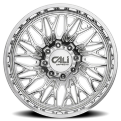 Cali Offroad Crusher 9118P 22x10 -19 8x165.1mm 130.8mm Polished