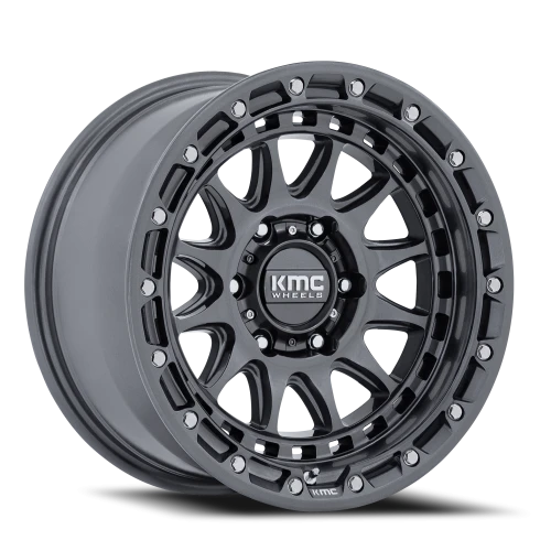 KMC Crux KM556AX 17x8.5 +25 6x139.7mm 106.1mm Gloss Gunmetal