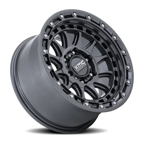 KMC Crux KM556AX 17x8.5 +25 6x135mm 87.1mm Gloss Gunmetal