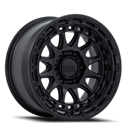 KMC Crux KM556MX 17x8.5 +0 5x127mm 71.5mm Blackout