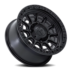Fuel Cycle UTV FV832MB 15x7 +10 4x110mm 79.4mm Matte Black Gloss Black Lip
