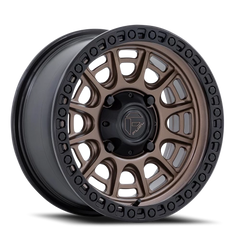 Fuel Cycle UTV FV832ZB 15x7 +10 4x137mm 96mm Matte Bronze Matte Black Lip