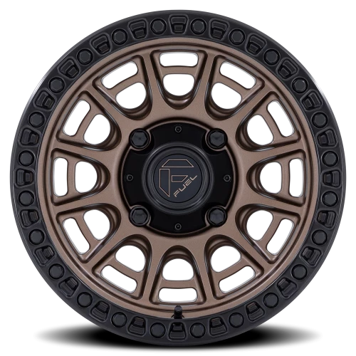 Fuel Cycle UTV FV832ZB 15x7 +38 6x139.7mm 100.3mm Matte Bronze Matte Black Lip