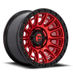 Fuel Cycle D834 20x9 +1 5x127mm 71.5mm Candy Red Black Ring