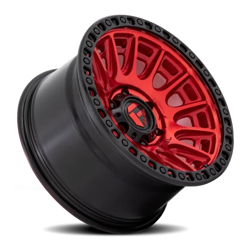 Fuel Cycle D834 17x8.5 +30 5x130mm 71.5mm Candy Red Black Ring
