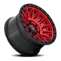 Fuel Cycle D834 17x8.5 +30 5x130mm 71.5mm Candy Red Black Ring
