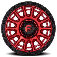 Fuel Cycle D834 17x8.5 +30 5x130mm 71.5mm Candy Red Black Ring