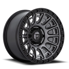 Fuel Cycle D835 17x9 +1 6x139.7mm 106.1mm Matte Gunmetal Black Ring
