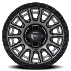 Fuel Cycle D835 17x8.5 +34 6x114.3mm 66.06mm Matte Gunmetal Black Ring