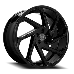 Lexani Wheels Cyclone 667 FB 20x10 +20 5x115mm 74.1mm Gloss Black