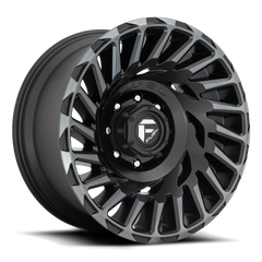 Fuel Cyclone D683 18x9 +1 5x150mm 110.1mm Machined  Double Dark Tint