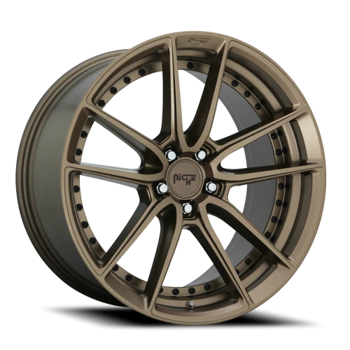 Niche DFS M222 20x10.5 +40 5x112mm 66.5mm Matte Bronze