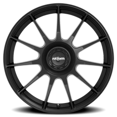 Rotiform DTM R168 20x10 +40 5x112mm 72.5mm Satin Black