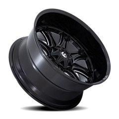 Fuel Darkstar FC853BE 22x10 -18 6x135mm 106.1mm Gloss Black Milled