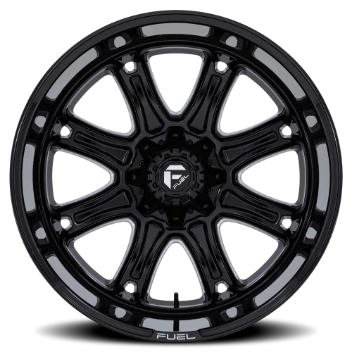 Fuel Darkstar FC853BE 22x10 +10 5x114.3mm 78.1mm Gloss Black Milled