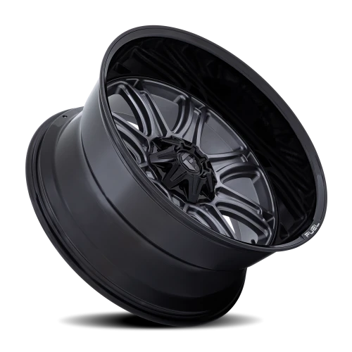 Fuel Darkstar FC853AB 20x9 +1 5x114.3mm 78.1mm Matte Gunmetal Black Lip