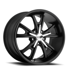 American Racing Daytona VN801 SBM 22x11 +38 5x114.3mm 72.6mm Satin Black Machined Face