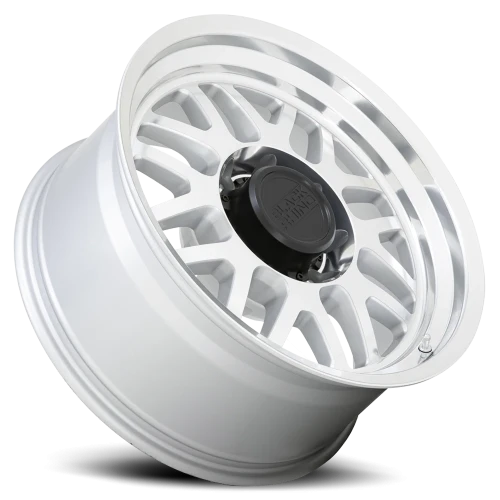 Black Rhino Delta SL 18x9.5 -18 8x165.1mm 125.1mm Gloss Silver Mirror Face-Mirror Lip