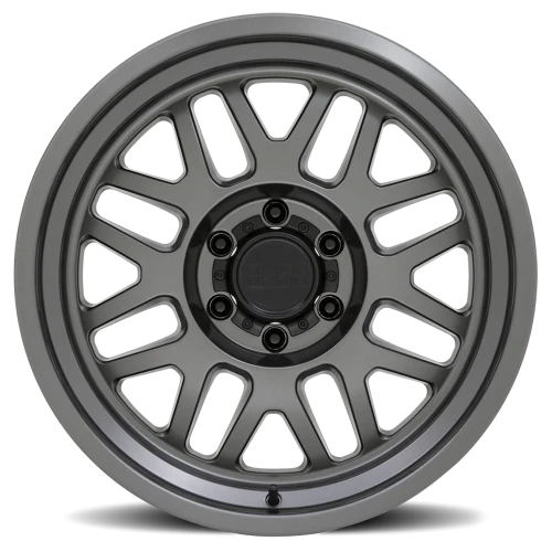Black Rhino Delta GY 18x9.5 +12 5x150mm 110.1mm Matte Gunmetal