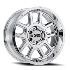XD Series Rockstar III XD828 CH 22x12 -44 6x135mm 106.25mm Chrome