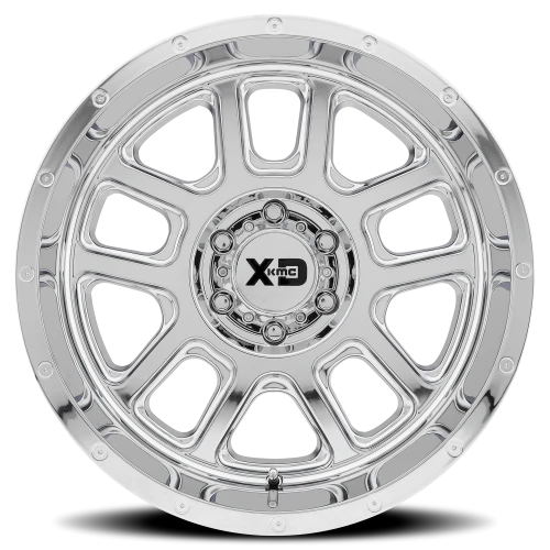XD Series Rockstar III XD828 CH 22x10 -18 6x135mm 106.25mm Chrome