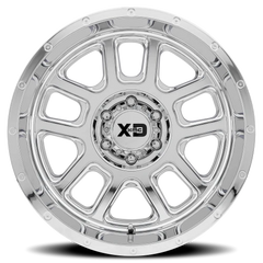 XD Series Rockstar III XD828 CH 22x10 -18 6x135mm 106.25mm Chrome