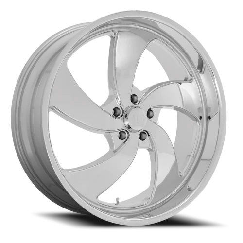 US Mags Desperado 5 U132 20x8 +1 5x120.65mm 72.56mm Chrome