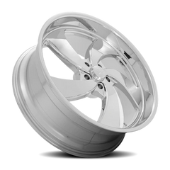 US Mags Desperado 5 U132 24x9 +1 5x120.65mm 72.7mm Chrome