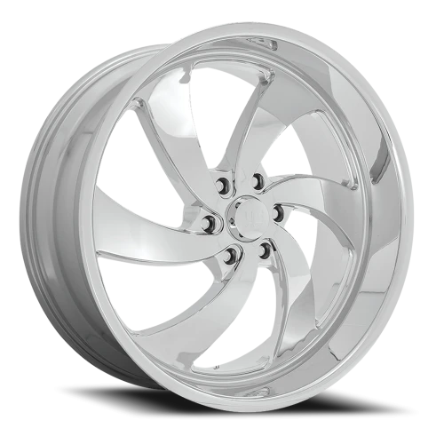 US Mags Desperado 6 U132 20x8 +1 6x139.7mm 90.7mm Chrome