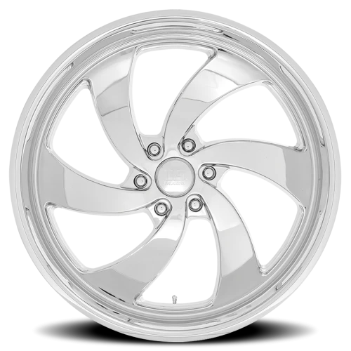 US Mags Desperado 6 U132 24x9 +25 6x135mm 87.1mm Chrome