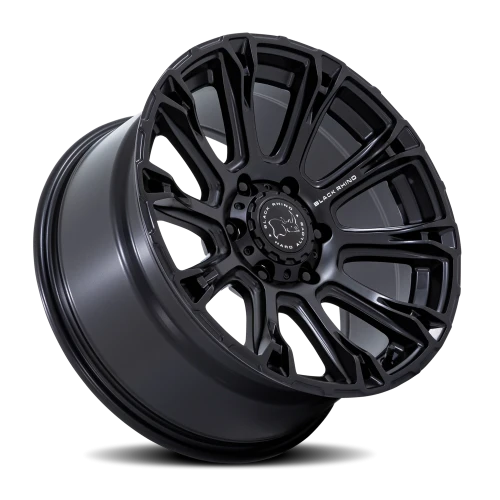 Black Rhino Diamondback MX 17x9 +12 6x135mm 87.1mm Matte Black