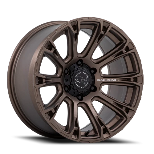 Black Rhino Diamondback ZX 17x9 +12 6x139.7mm 106.1mm Burnt Bronze