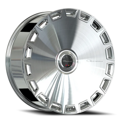 Giovanna Dicotto CB 24x10 +10 5x130mm 84.1mm Brushed Silver Clear Coat