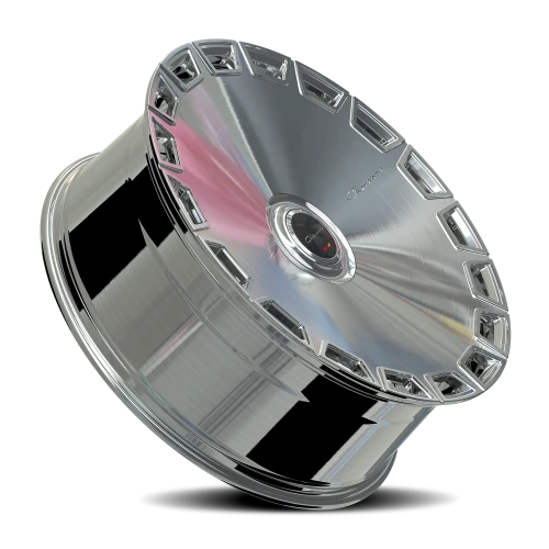 Giovanna Dicotto CB 26x10 +15 6x135mm 108mm Brushed Silver Clear Coat