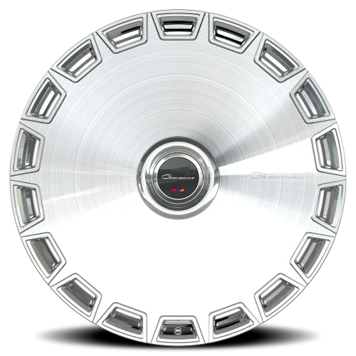 22" Giovanna Dicotto CB Brushed Silver Clear Coat Wheel & Tire Package | 285/45R22 Pirelli Scorpion AS Plus 3 A/S Tires | Fits Mercedes G-Wagon