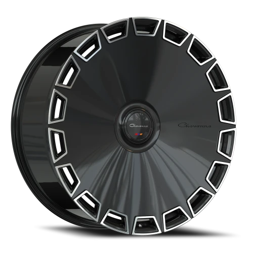 Giovanna Dicotto MB 26x10 +22 5x112mm 72.56mm Gloss Black Machined Face