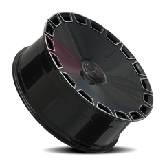 Giovanna Dicotto MB 24x9 +30 5x112mm 73.1mm Gloss Black Machined Face