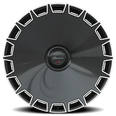 Giovanna Dicotto MB 22x10 +15 6x135mm 87.1mm Gloss Black Machined Face